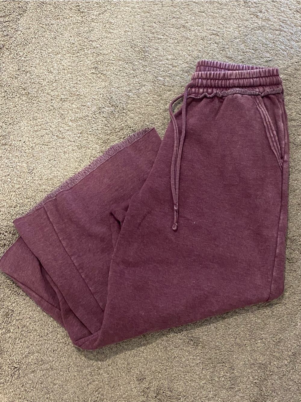 Zenana cropped sweat pant